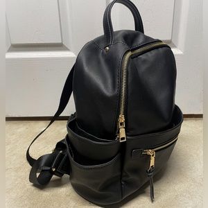 Cute Medium Sized Vegan Leather Backpack